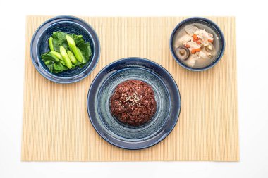 tavuk ve ot çorbası, Çince lahana berry pirinç