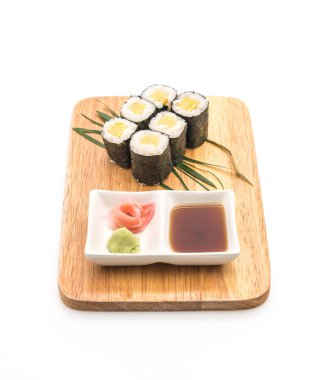 tatlı yumurta maki (tamago) - Japon gıda tarzı