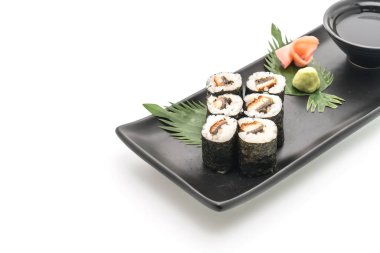 yılan balığı maki sushi-Japon gıda tarzı