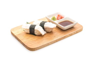 Ahtapot suşi nigiri - Japon gıda tarzı