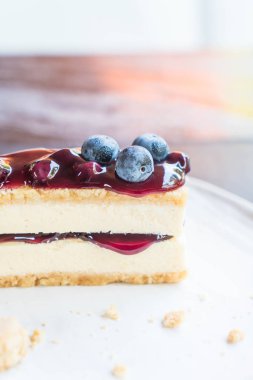 yaban mersini peynirli kek