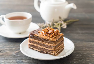 Kahveli kurabiye kek