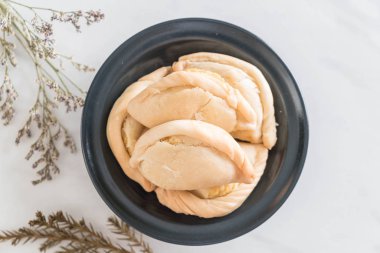 fasulye lezzet ile süt puf