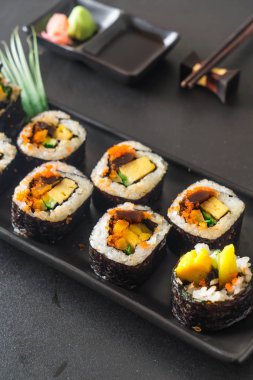 suşi roll - Japon gıda tarzı