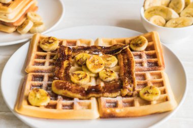  rustik tatlı muz gözleme