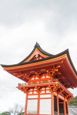 Kiyomizu-dera Tapınağı güzel mimari Kyoto,.