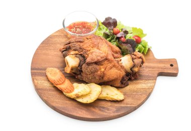 Gevrek domuz knuckle veya Alman domuz Hocks