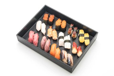 karışık sushi nigiri - Japon gıda tarzı