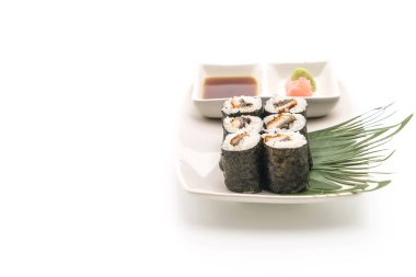 yılan balığı maki sushi-Japon gıda tarzı