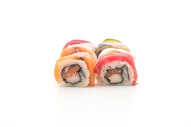 karışık suşi roll - Japon gıda tarzı