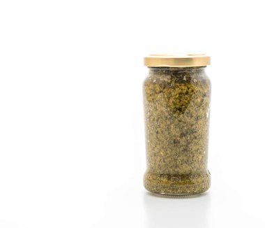 fesleğen pesto kavanoz