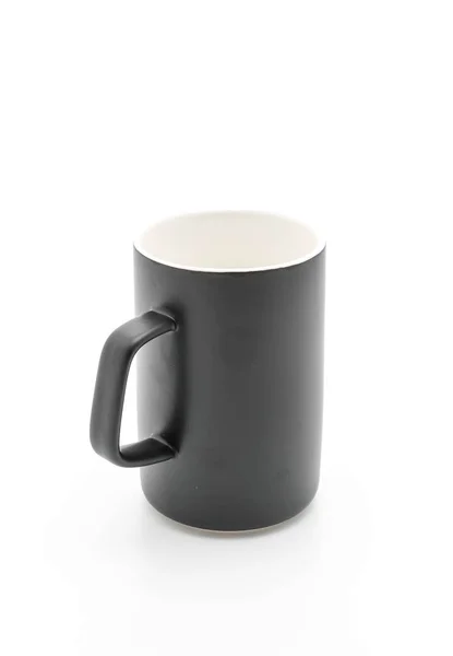 黒のセラミックのマグカップ — ストック写真