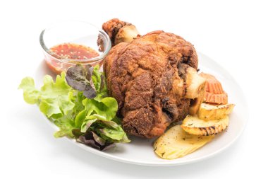 Gevrek domuz knuckle veya Alman domuz Hocks