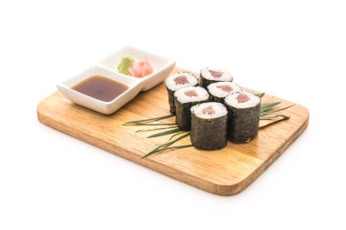  Red snapper maki sushi-Japon gıda tarzı
