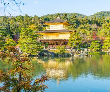 Kinkakuji Tapınağı (altın köşk güzel mimari)