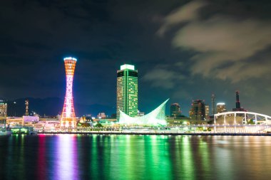 Bağlantı noktası Kobe kule Kansai Japonya