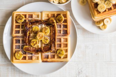  rustik tatlı muz gözleme