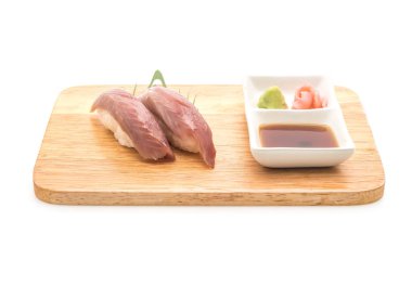  Red snapper nigiri suşi-Japon gıda tarzı
