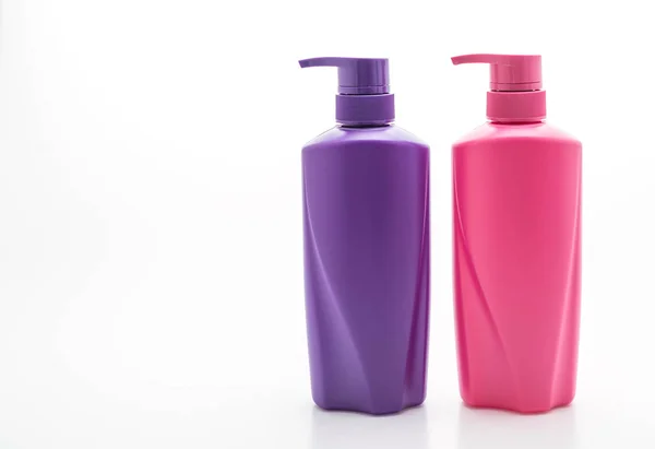 Şampuan veya saç kremi şişe — Stok fotoğraf