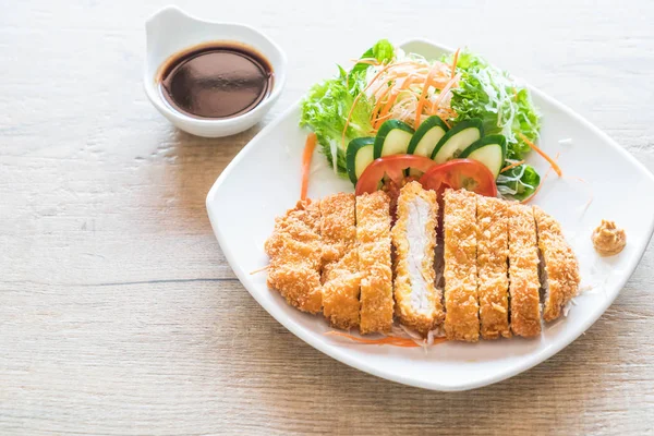 sebze soslu kızarmış pirzola domuz eti