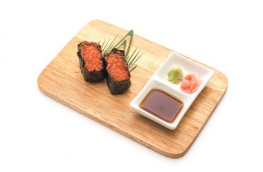 Somon Karaca nigiri suşi - Japon gıda tarzı