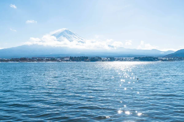 Dağ Fuji San Kawaguchiko Gölü.