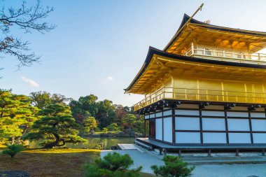 Kinkakuji Tapınağı (altın köşk güzel mimari)