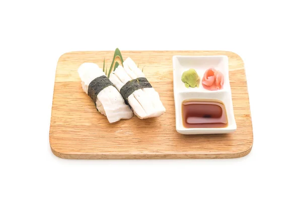 Octopus sushi nigiri - japansk mat stil — Stockfoto