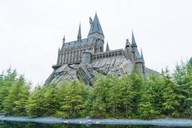 Osaka, Japonya - 21 Kasım 2016: Harry Potter ve büyücü dünya