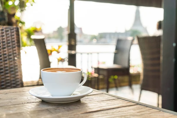 Sıcak latte kahve — Stok fotoğraf
