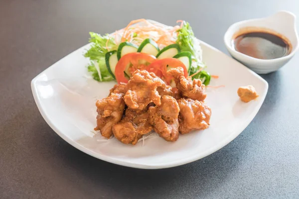 kızarmış piliç tonkatsu sos ile