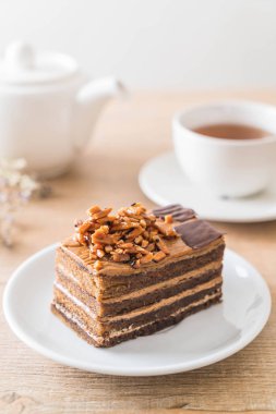 Kahveli kurabiye kek