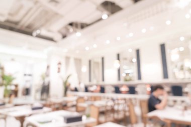 Restoran soyut bulanıklık