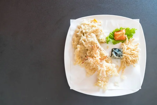 Camarão frito (tempura ) — Fotografia de Stock