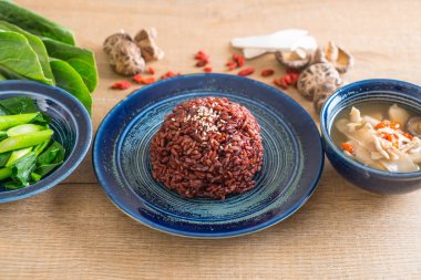 tavuk ve ot çorbası, Çince lahana berry pirinç