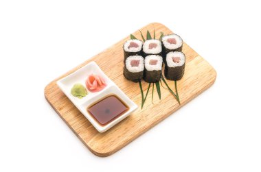  Red snapper maki sushi-Japon gıda tarzı