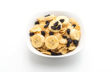 muz, Kuru üzüm ve kahvaltıda süt ile tahıl