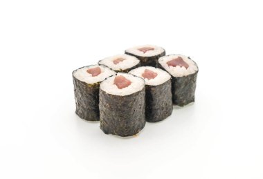  Red snapper maki sushi-Japon gıda tarzı