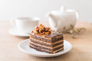 Kahveli kurabiye kek