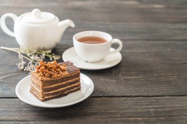 Kahveli kurabiye kek