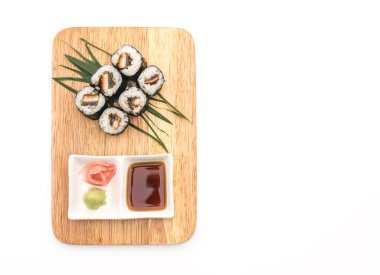 yılan balığı maki sushi-Japon gıda tarzı