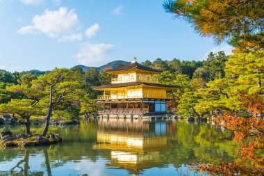 Kinkakuji Tapınağı (altın köşk güzel mimari)