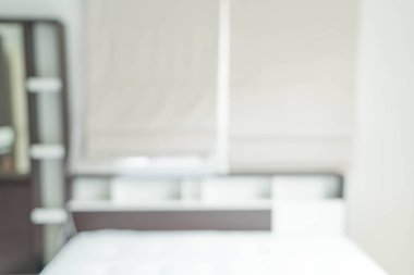 Yatak odasında soyut bulanıklık