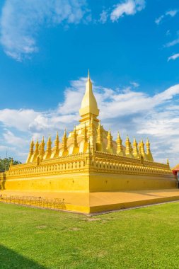 Güzel mimari Pha o Luang, Vientiane, Laos.