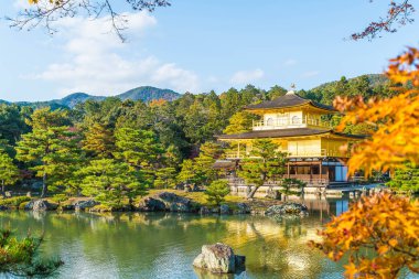 Kinkakuji Tapınağı (altın köşk güzel mimari)