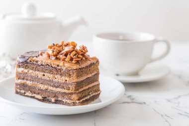 Kahveli kurabiye kek