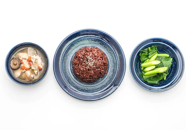 tavuk ve ot çorbası, Çince lahana berry pirinç