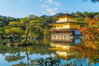 Kinkakuji Tapınağı (altın köşk güzel mimari)