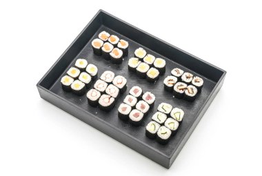karışık sushi maki - Japon gıda tarzı