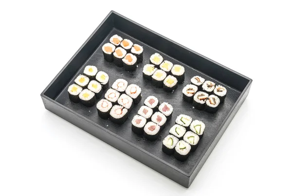 Misto sushi maki - stile di cibo giapponese — Foto Stock